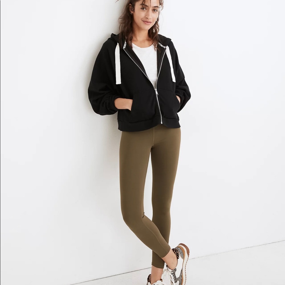 Madewell MWL Form high-rise 7/8 legging, XL in Kale